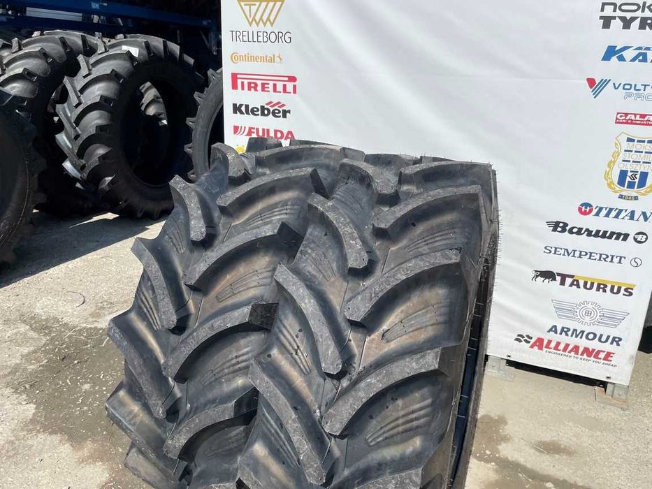 Anvelope radiale noi 380/70R24 OZKA cauciucuri TRACTOR fata