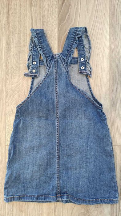 Sarafan denim copii - 128 cm