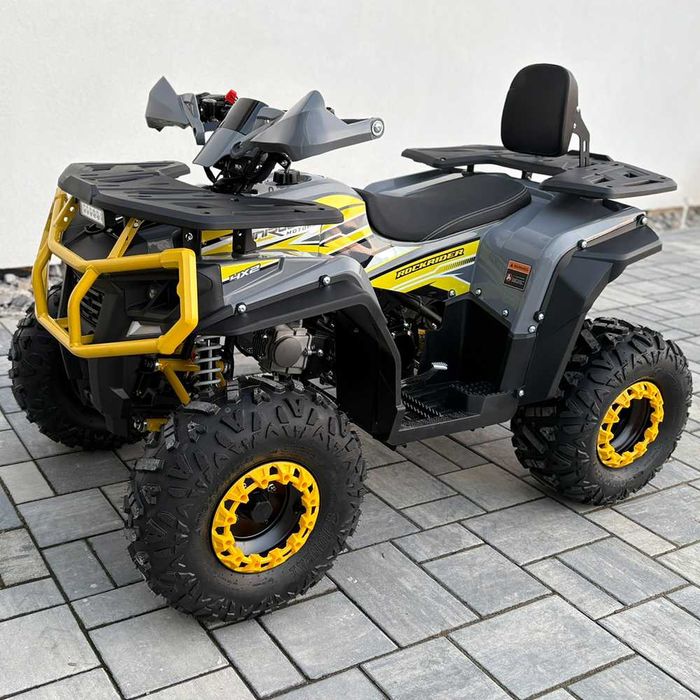 Atv 125cc RockRider 8" automat 4T benzina gri/galben