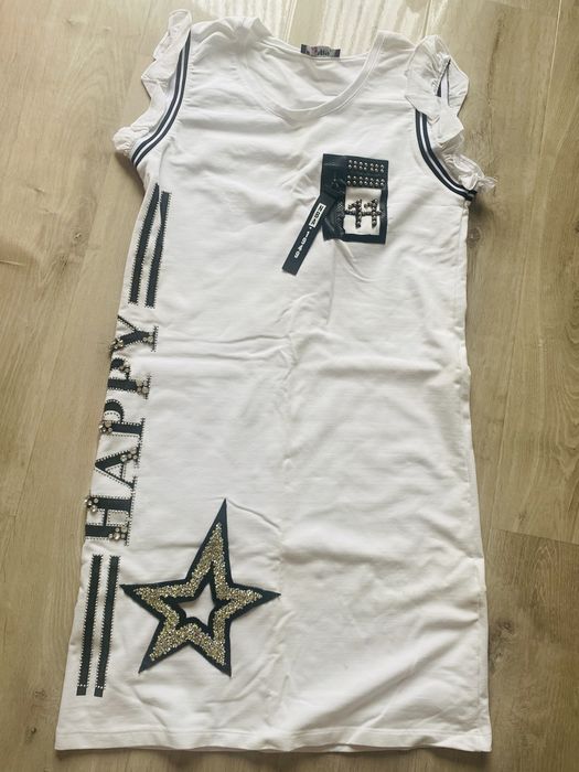 Бяла дамска рокля