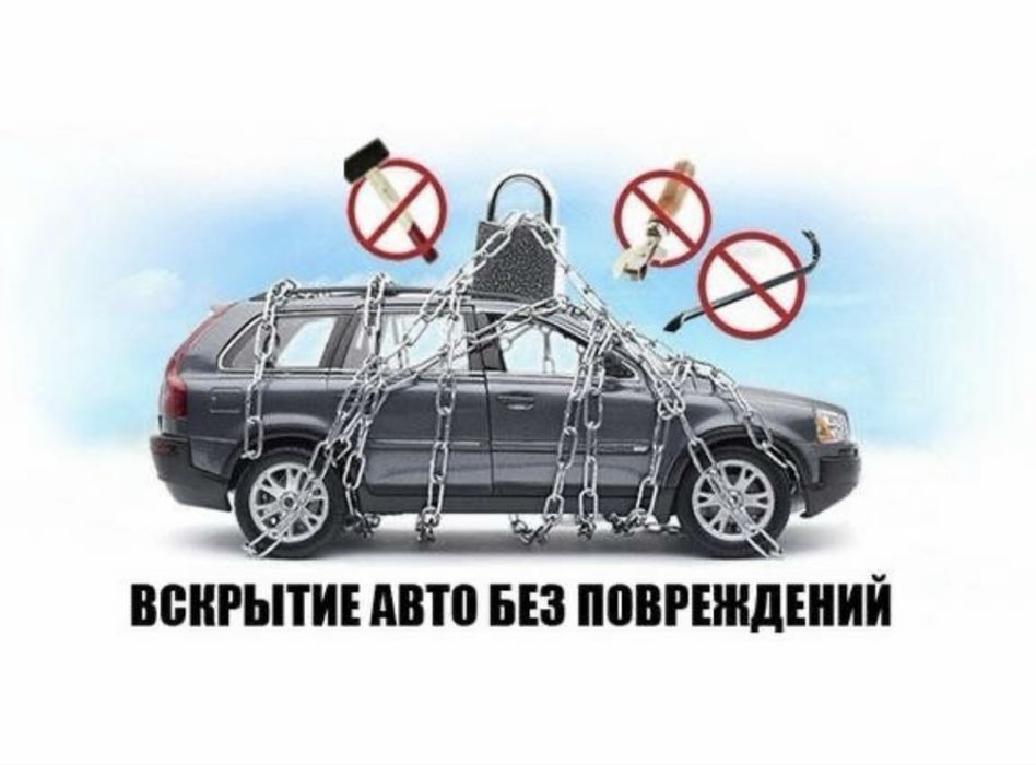 Вскрытие АВТО без повреждений