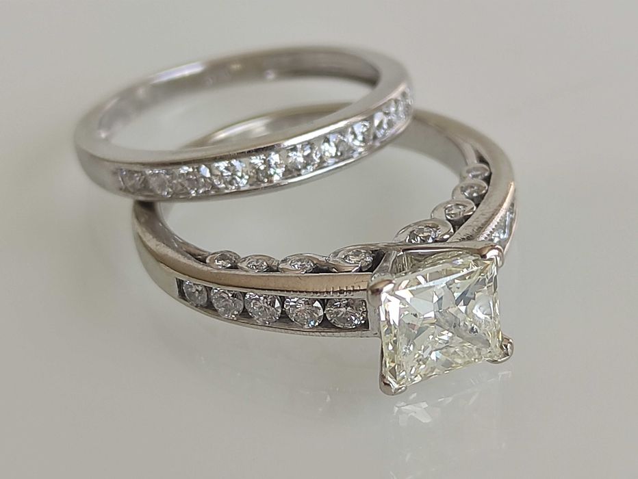 Inel 14k diamante naturale 1,49ct