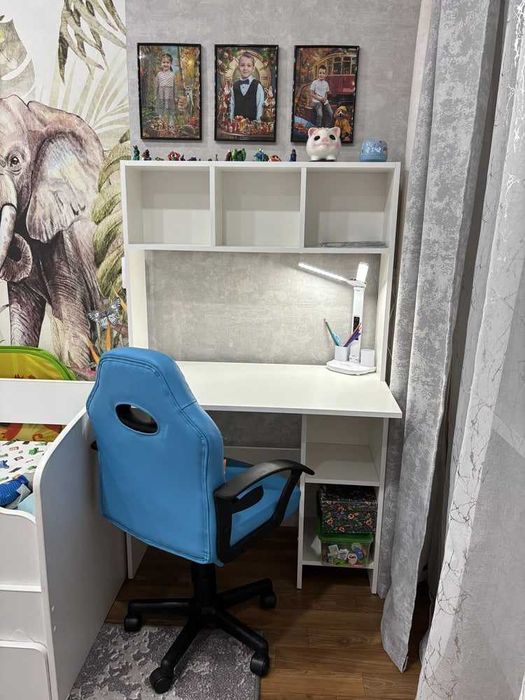 Письменный стол Прага с полками, парта Школьник от YANA ECO MEBEL