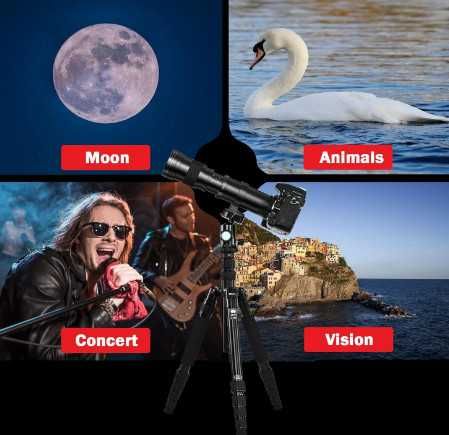 BENOISON 420-800 мм F8.3-16 супер телеобектив с вариометър