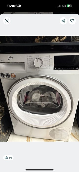 uscator Beko 9 kg folosit 2 ani iasi