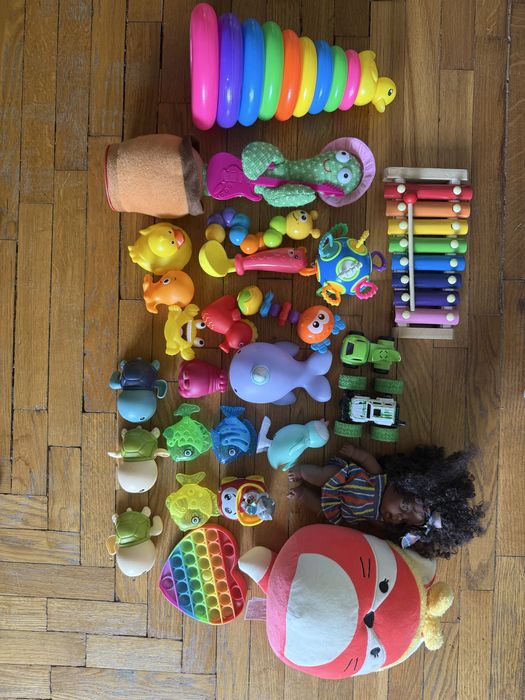 Пакет с игрушками