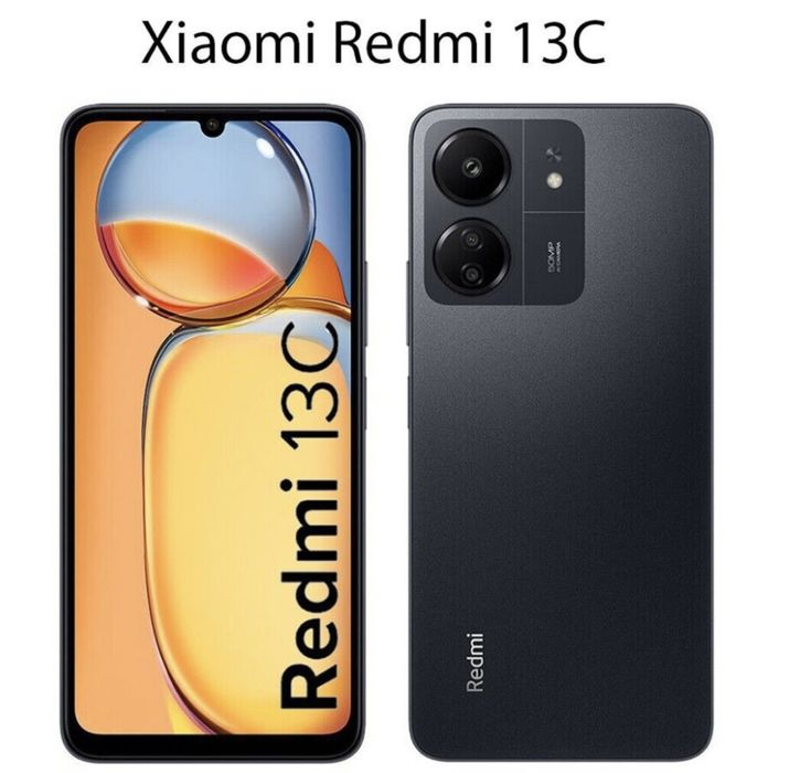 Redmi 13 C новый с каропкой запечатный (год гарантия)  256гб ореп 8гб