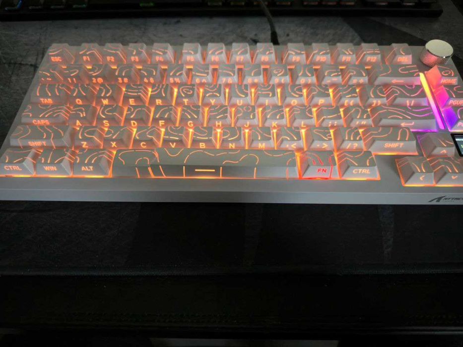 Attack Shark X820Ultra tastatura mecanica 75% Tri-Mode ecran TFT