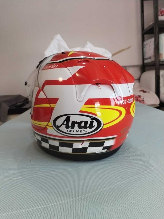 Casca Moto Arai 2007 Isle on Man TT Centenary Edition FAC SCHIMBURI