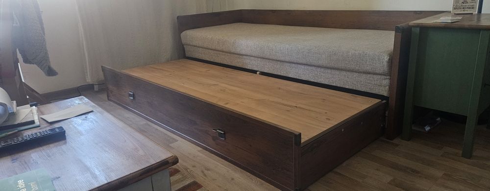 Vand canapea extensibila cu lada pt depozitare