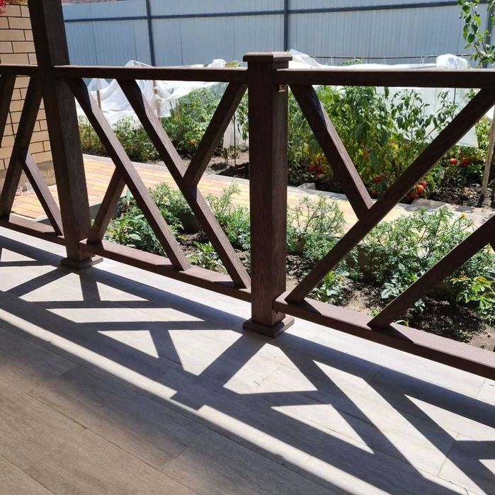 Ограждения из ДПК  Планки, балясины