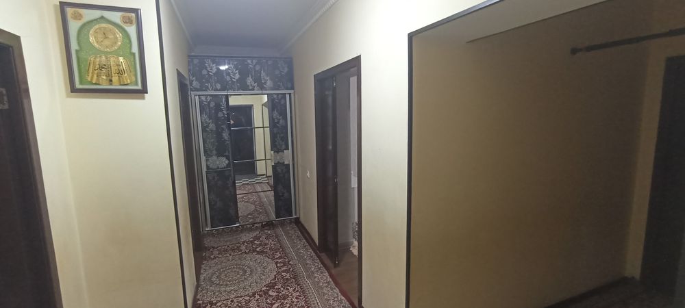 Темир йўл вокзал ёнда 1-этажда 3 хонали квартира жихозлари билан ижара