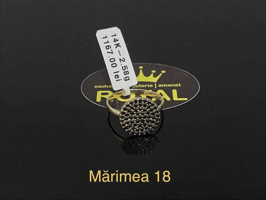 Bijuteria Royal CB : Inel dama aur 14k 2,58gr