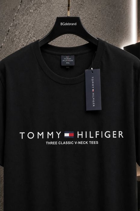 Tricou Tricou Tommy Hilfiger Negru