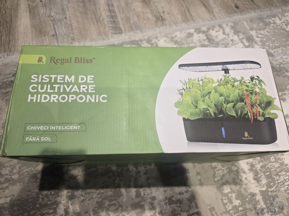 Ghiveci hidroponic / kit hydroponic 12 anveole