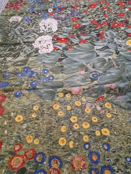 Esarfa Gustav Klimt, matase naturala100 %,200 lei