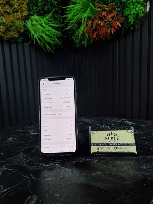 Noble Amanet - iPhone 11 Pro Max, 256GB, Bat:99%