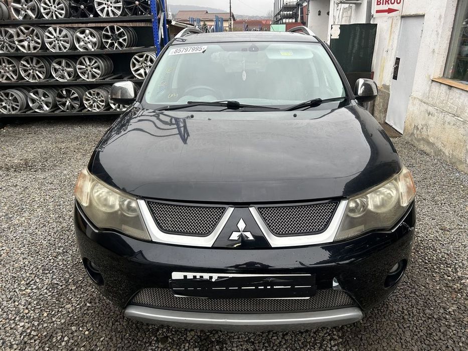 Bara fata Mitsubishi Outlander 2009 - 2012 Amethyst Black Pearl X42 (1411) model fara ...
