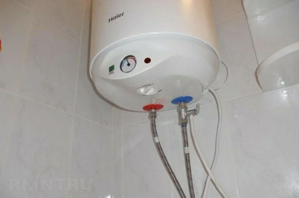 Установка бойлера до 50 литров