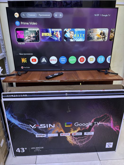 smart TV Yasin 43 Youtube