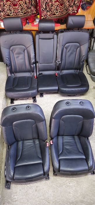 Interior scaune si bancheta Audi Q7 S line