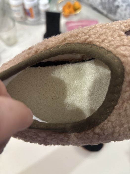 Детские теплые тапочки новые