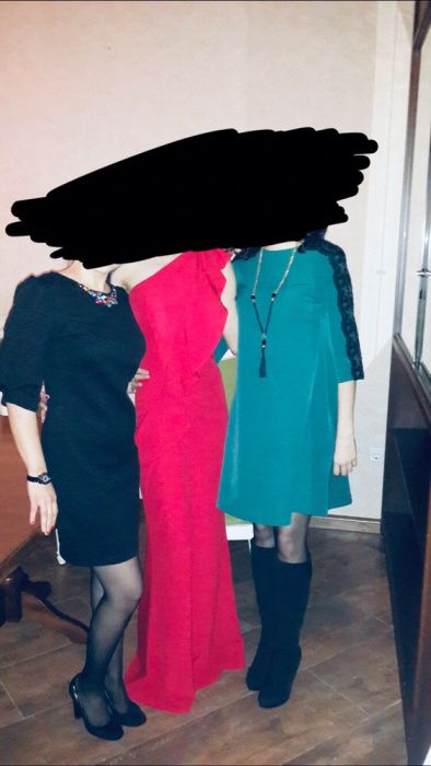 Зеленое платье