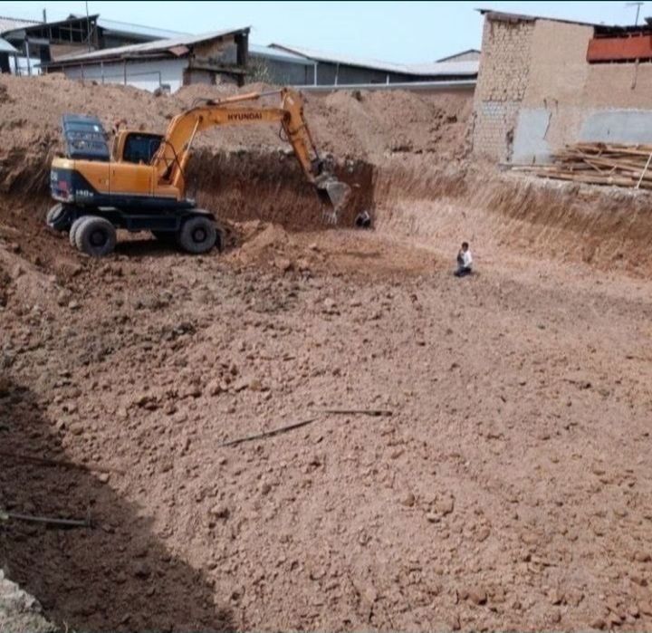 Есть услуги экскаватора. Ekskavator xizmati