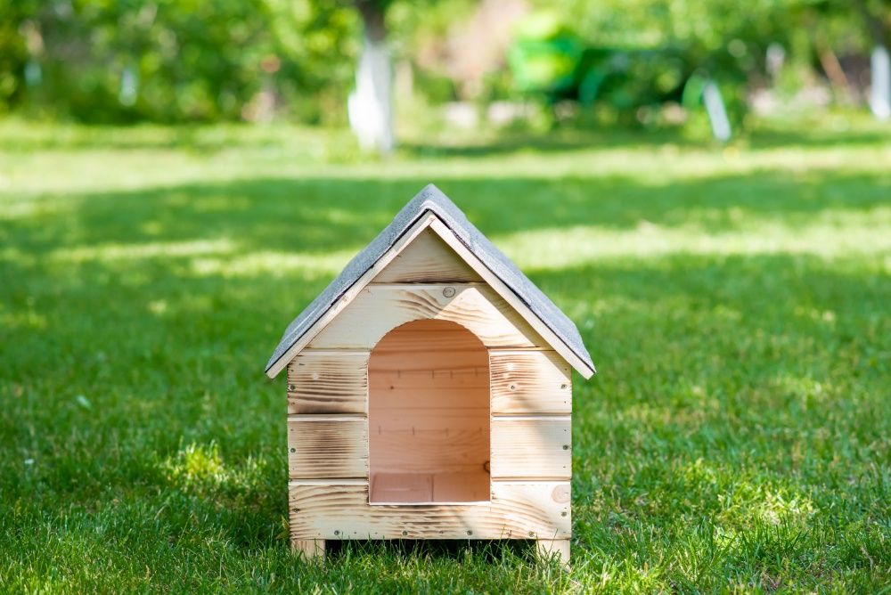 Къща за куче - Ретро,размер С - Къщичка за кучета,Колиба за куче