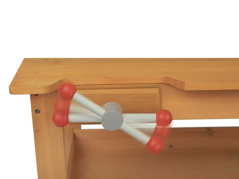 НОВИ! Детска дървена работилница с инструменти и черна дъска