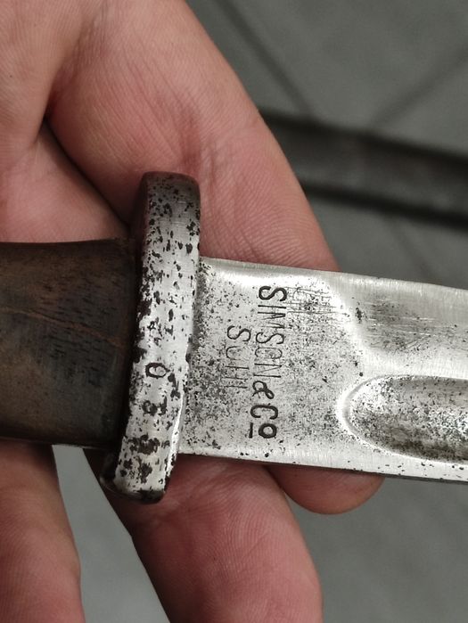 Немски Щик / Байонет / WWII SIMSON & CO. SUHL