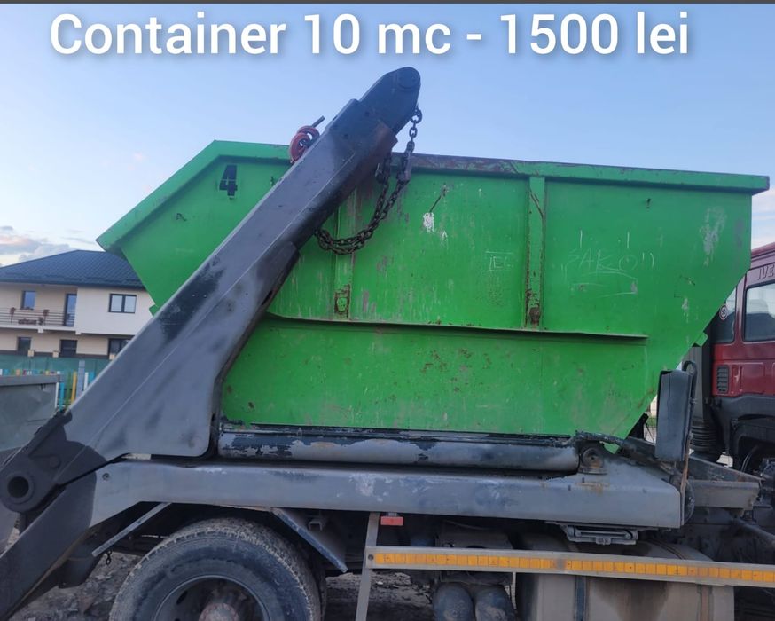 Transport moloz deseuri inchiriere containar