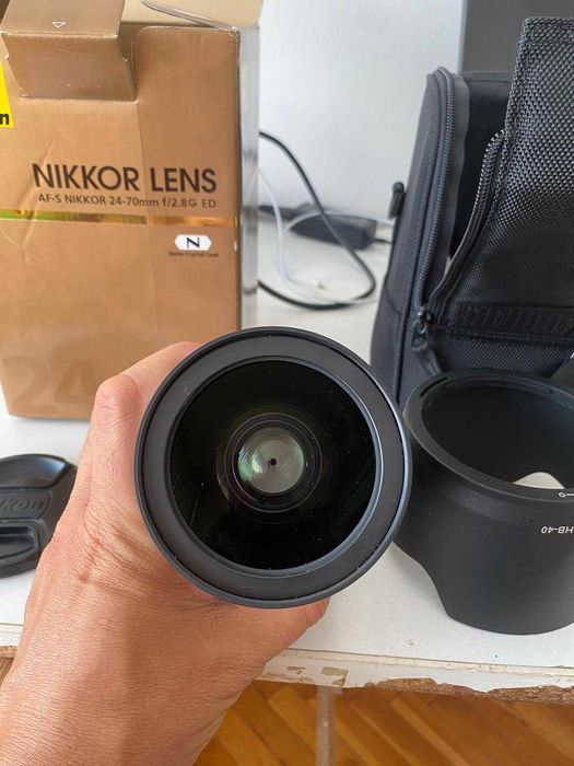 обектив AF-S Nikkor 24-70mm f/2.8 G ED