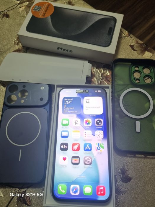 IPhone  15ProMax /black 256gb neverlock full box