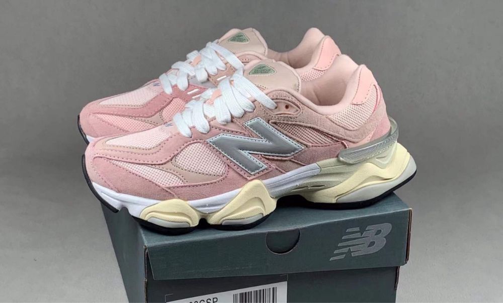 Нови дамски маратонки с кутия New Balance 9060 "Crystal Pink