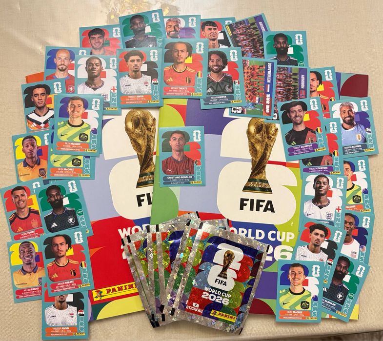 Продаю стикеры чемпионата мира 2026 panini
