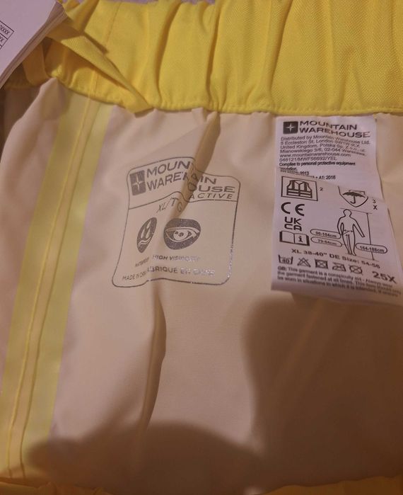 Pantaloni de lucru reflectorizanti waterproof XL