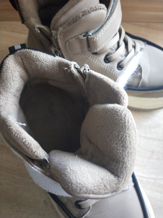 Ботинки демисезонные на флисе