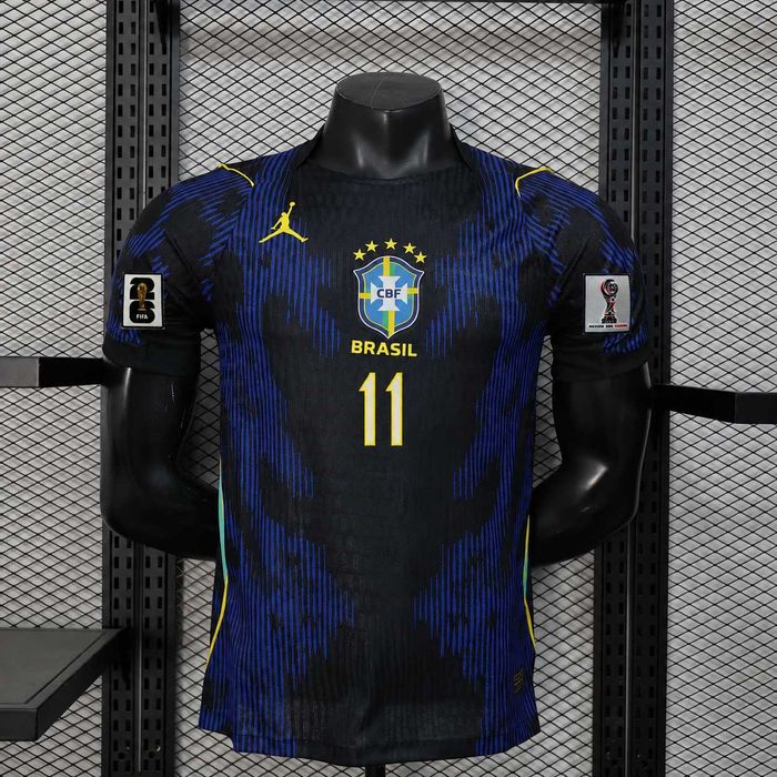Tricou Brazilia Away Kit - Raphinha 11 Player Version