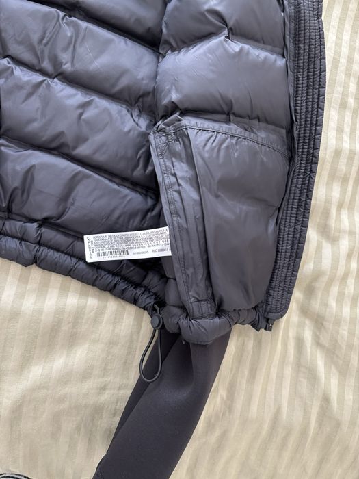 Zara яке Neoprene-sleeve puffer jacket