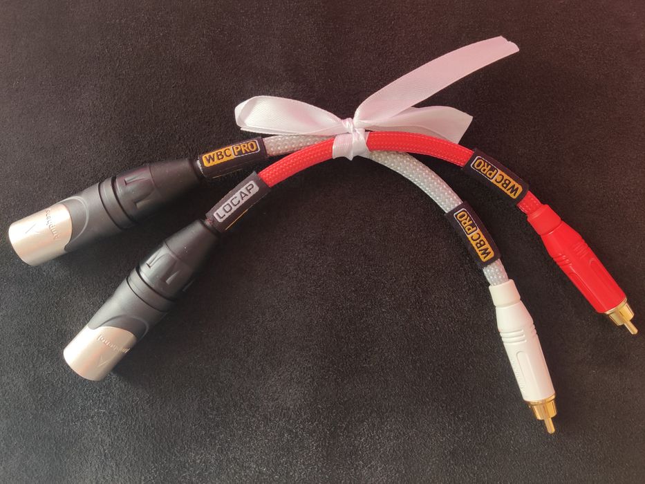 Cablu interconect RCA - XLR Male WBC-PRO-LOCAP & Amphenol