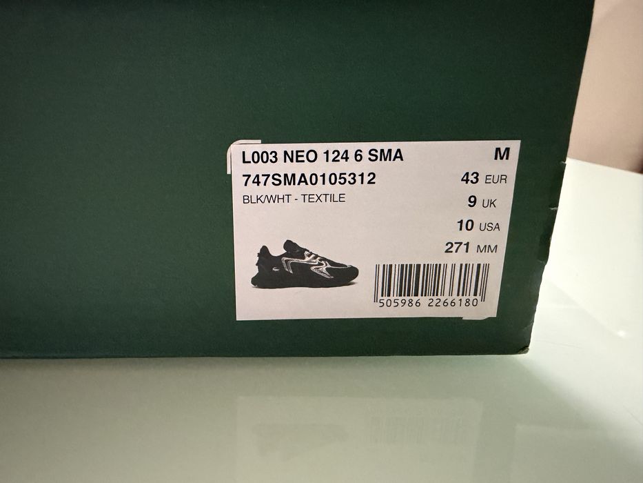 Lacoste мъжки маратонки 43 номер Нови!!!