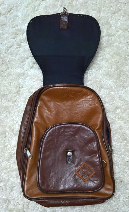 Rucsac/Geanta piele naturala