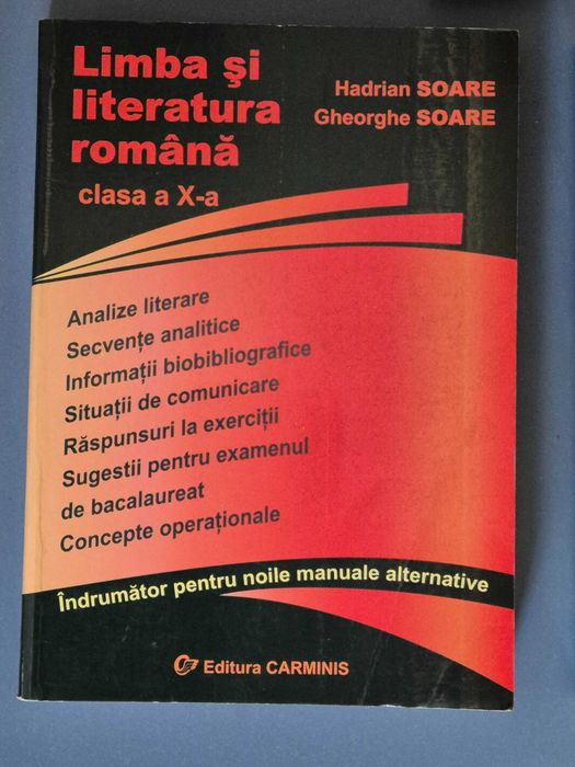 Ocazie ! Patru carti pt studiul limbii și literaturii române, liceu