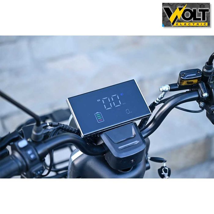 Двуместна CARGO електрическа триколка BULLMAX A10 CE, 60V, 2800W, 20Ah, 24м.гаранция и сертификат