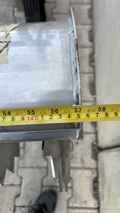 Резачка / фреза за силаж Vliebo – инокс, 1,45 м