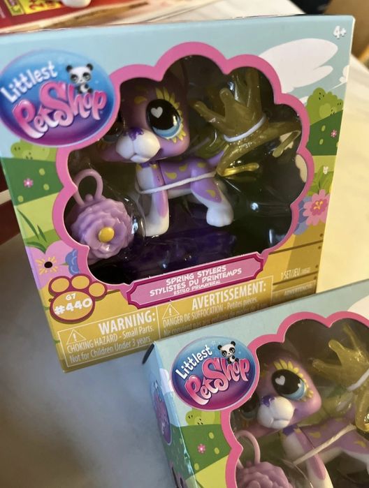 Spring Styles Great Dane Angora Raccon Noi Littlest Pet Shop Lps