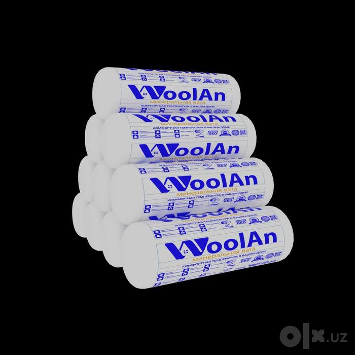 WOOLAN.минвата стекловата вышего класса. tashkent