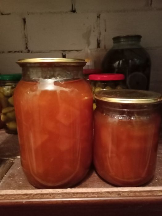 Вишневый компот и соленья
