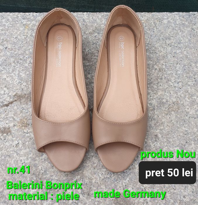 Balerini Bonprix piele 41